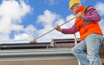 Eton soft wash roof cleaning